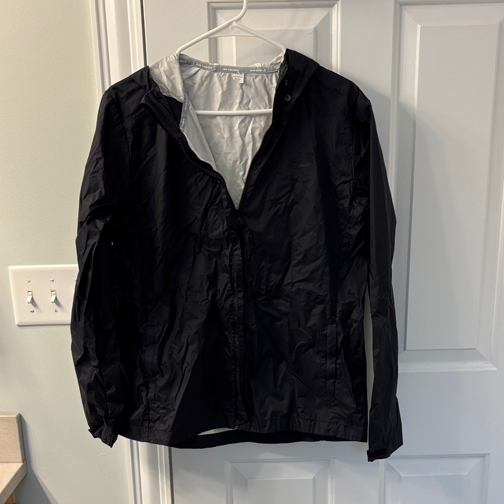 New Balance Kids Black Raincoat